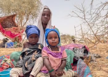 Sudan Refugees inside a Refugee Camp in Chad