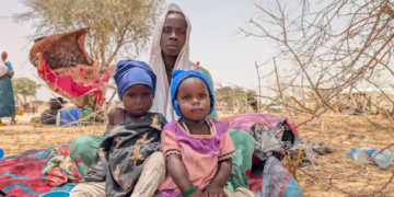 Sudan Refugees inside a Refugee Camp in Chad