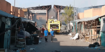 Niger Republic – Maradi-market-fire.