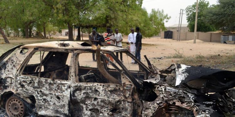 Five Nigerian soldiers killed in roadside bomb attack near Monguno